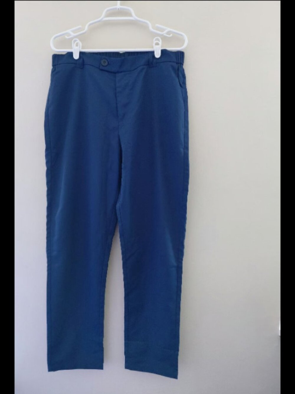 New Men blue pants